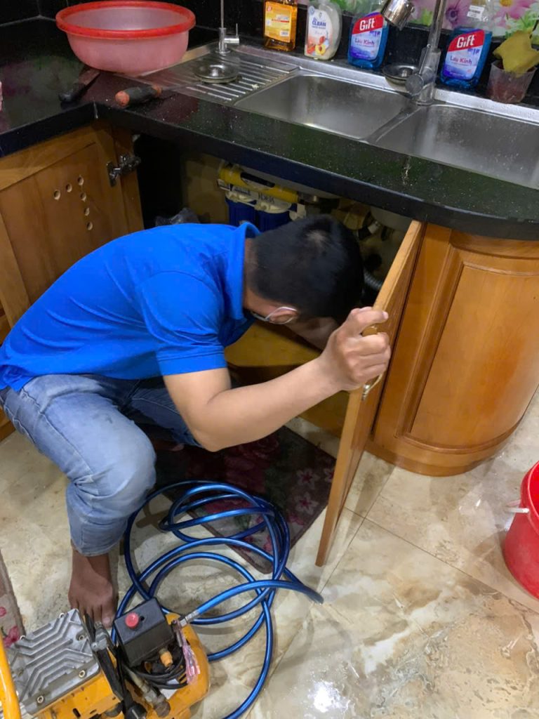 dịch vụ thông tắc cống tại thanh xuân envico