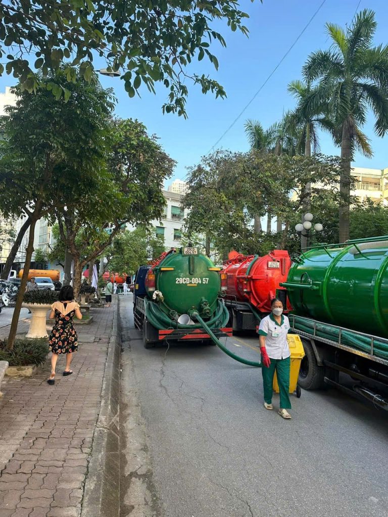 thông tắc cống tại Hà Nội